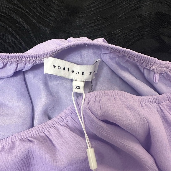 Endless Rose Lavender Ruffle Top - Picture 6 of 9